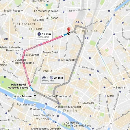 Charming 1 Bedroom Near Gare Du Nord-eurostar * Paris